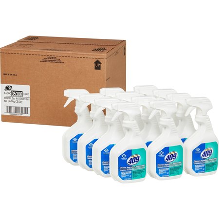 Clorox Formula 409 Cleaner Degreaser Disinfectant, 32 fl oz (1 quart) 12 PK CLO35306CT